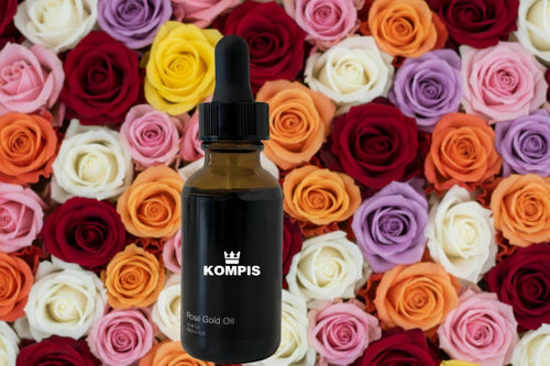 Vegan Anti-aging Rose Gold Oil