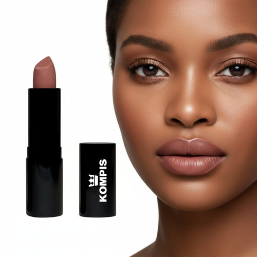 Vegan Luxury Cream Lipstick - Lustrous Latte